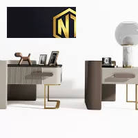 BÀN ĐẦU GIƯỜNG GỖ MDF